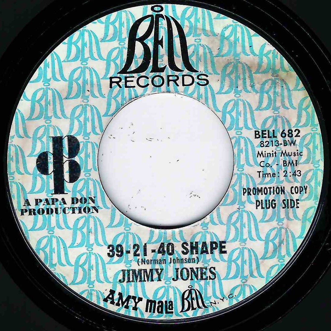 JIMMY JONES - 39-21-40 SHAPE