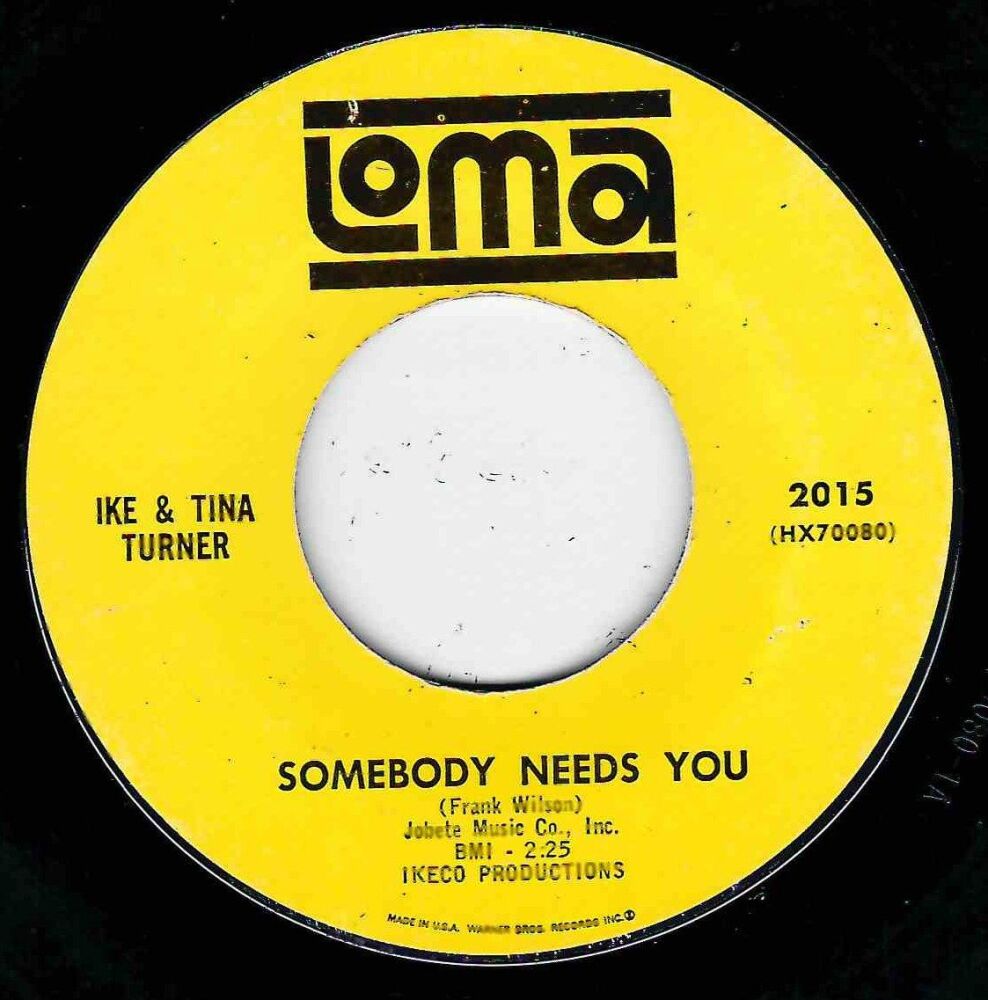 IKE & TINA TURNER - SOMEBODY NEEDS YOU