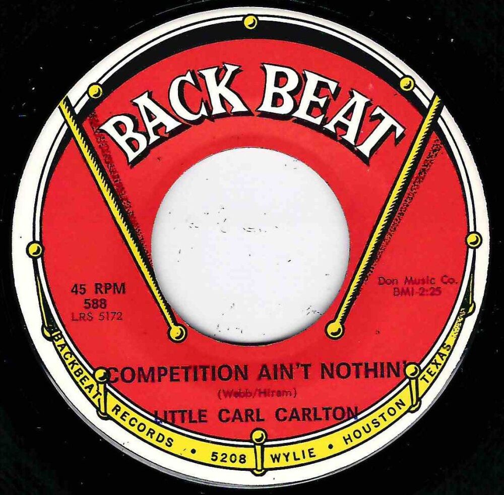 LITTLE CARL CARLTON - COMPETITION AIN'T NOTHIN'