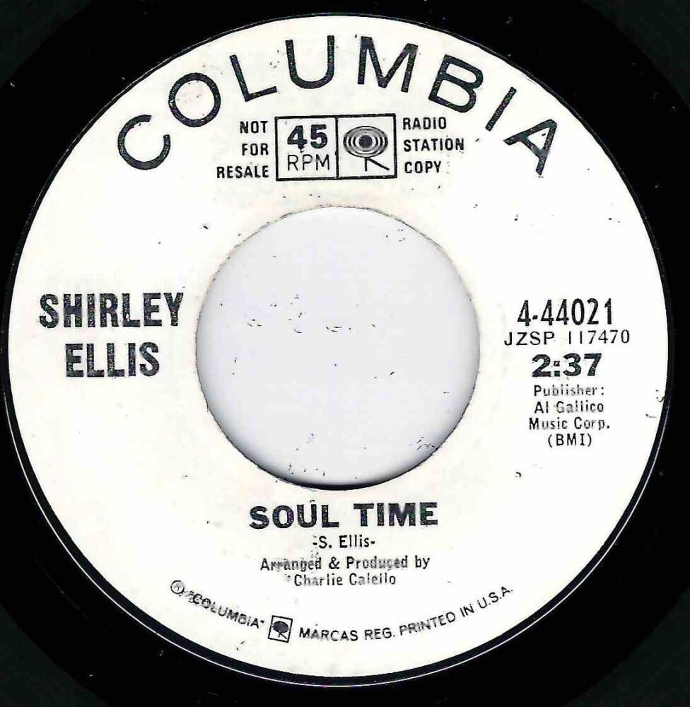 SHIRLEY ELLIS - SOUL TIME