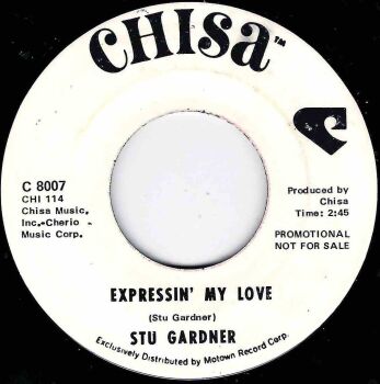 STU GARDNER - EXPRESSIN' MY LOVE