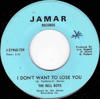 BELL BOYS - I DON'T WANT TO LOSE YOU