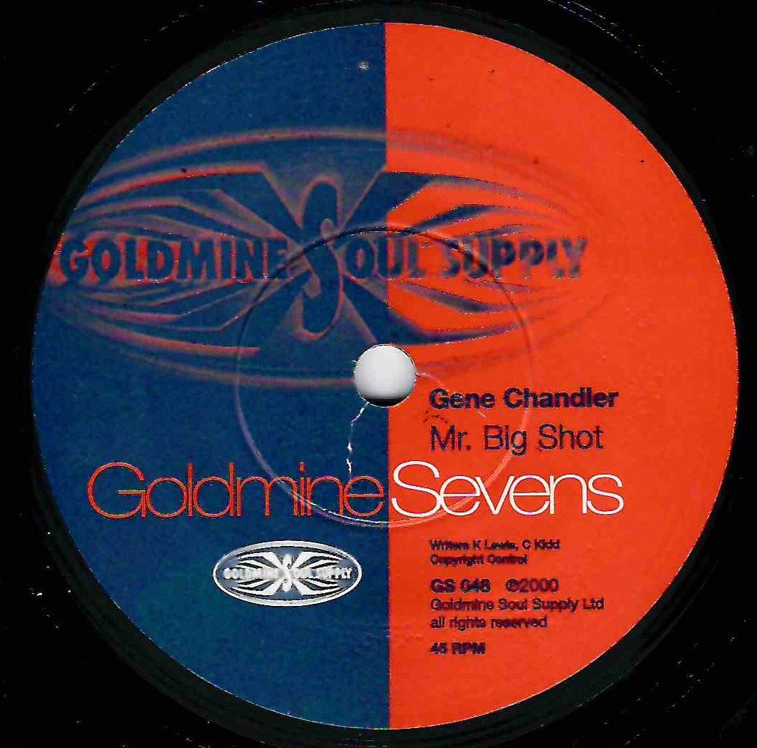 GENE CHANDLER - MR. BIG SHOT / I CAN TAKE CARE OF MYSELF
