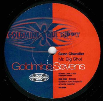 GENE CHANDLER - MR. BIG SHOT / I CAN TAKE CARE OF MYSELF
