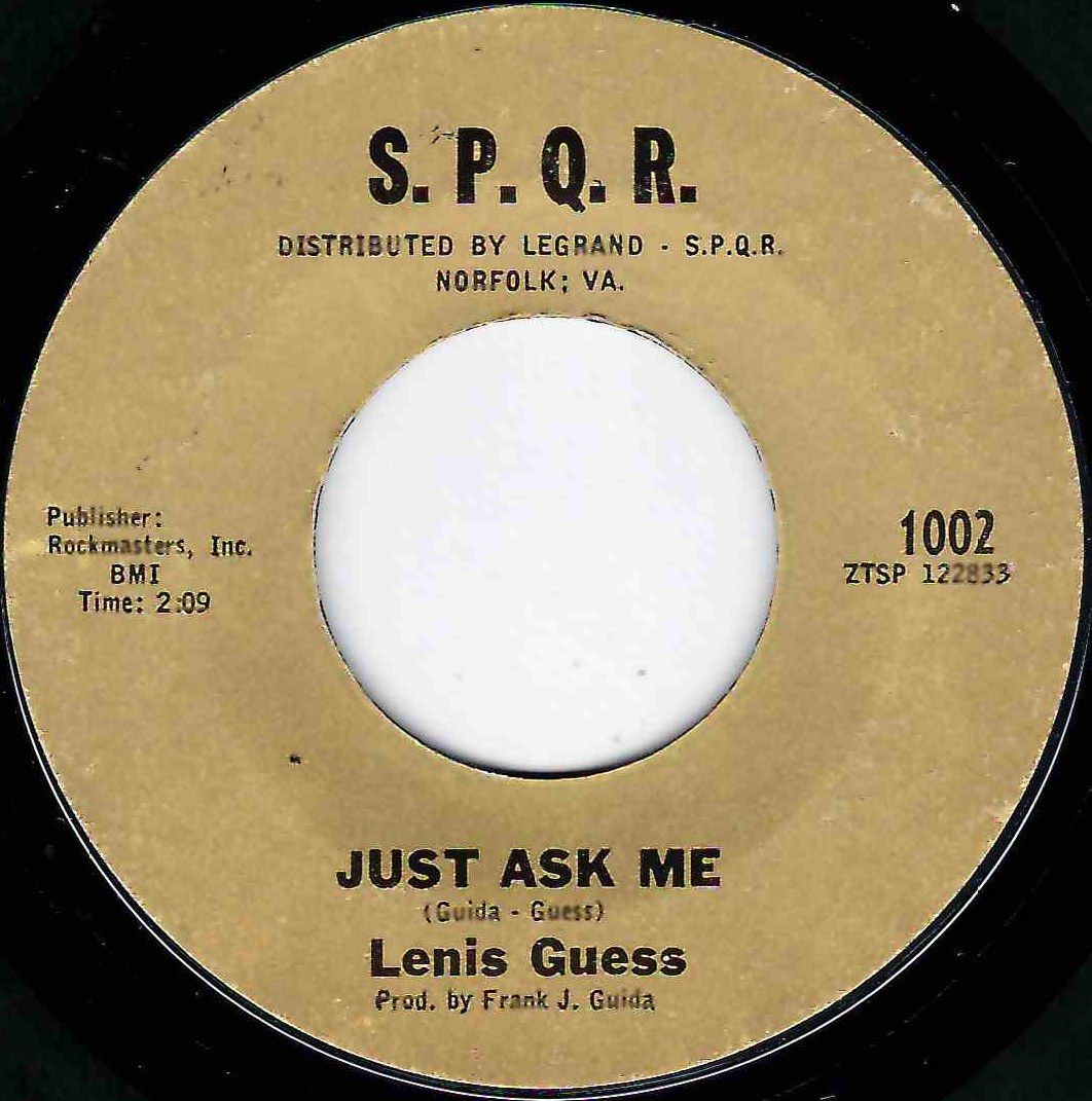 LENIS GUESS - JUST ASK ME