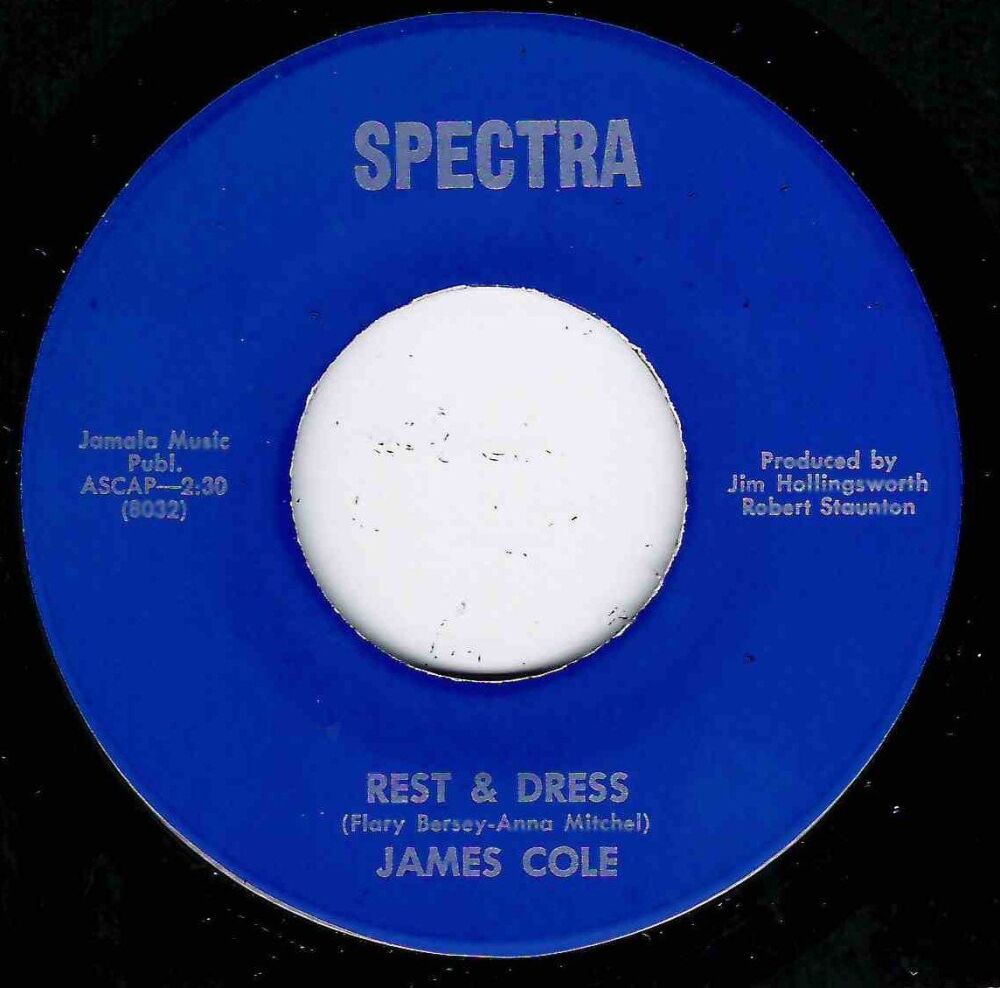 JAMES COLE - REST & DRESS