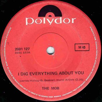 MOB - I DIG EVERYTHING ABOUT YOU