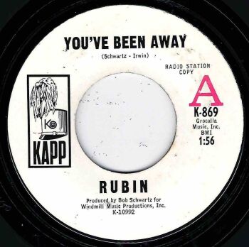 RUBIN - YOU'VE BEEN AWAY