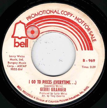 GERRI GRANGER - I GO TO PIECES(EVERYTIME)