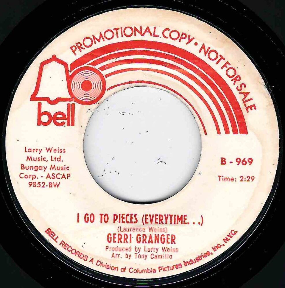 GERRI GRANGER - I GO TO PIECES(EVERYTIME)