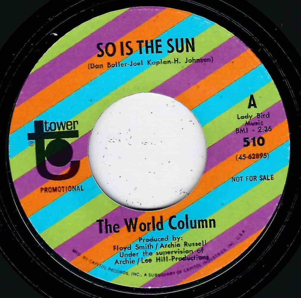 WORLD COLUMN - SO IS THE SUN