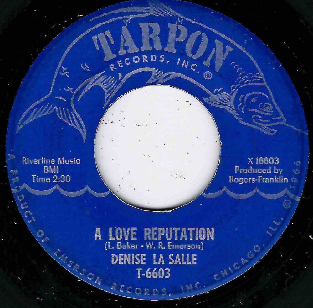 DENISE LA SALLE - A LOVE REPUTATION
