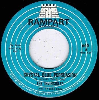 INVINCIBLES - CRYSTAL BLUE PERSUASION