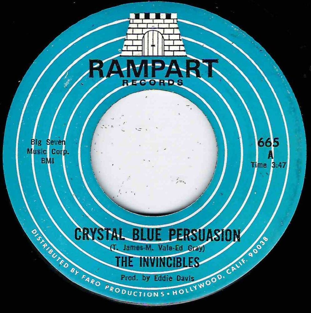 INVINCIBLES - CRYSTAL BLUE PERSUASION