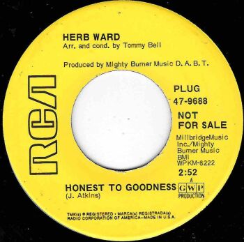 HERB WARD - HONEST TO GOODNESS