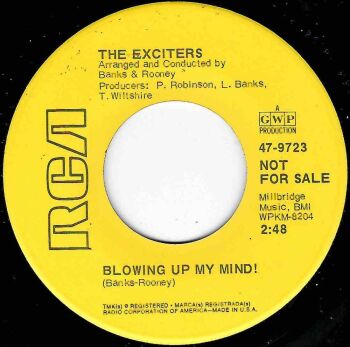 EXCITERS - BLOWING UP MY MIND