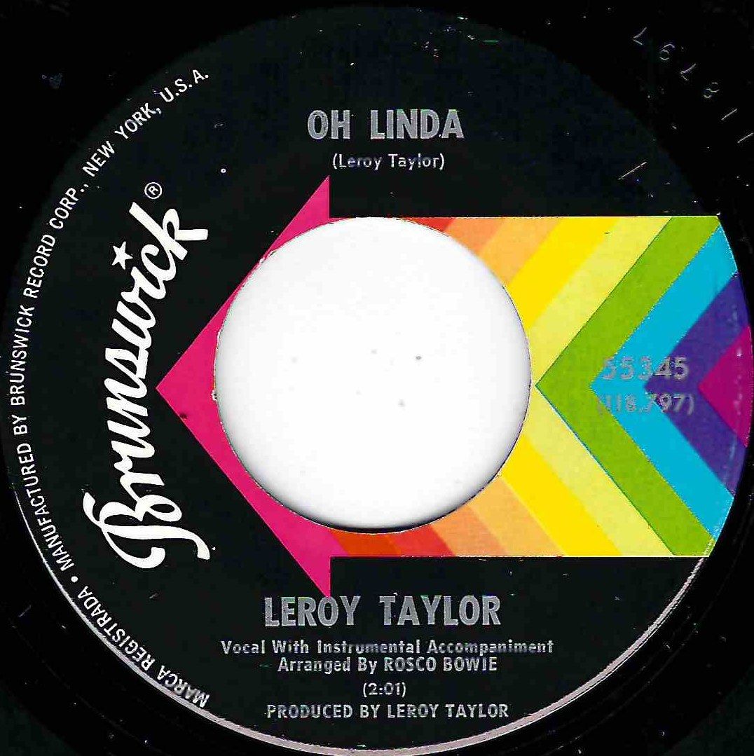 LEROY TAYLOR - OH LINDA