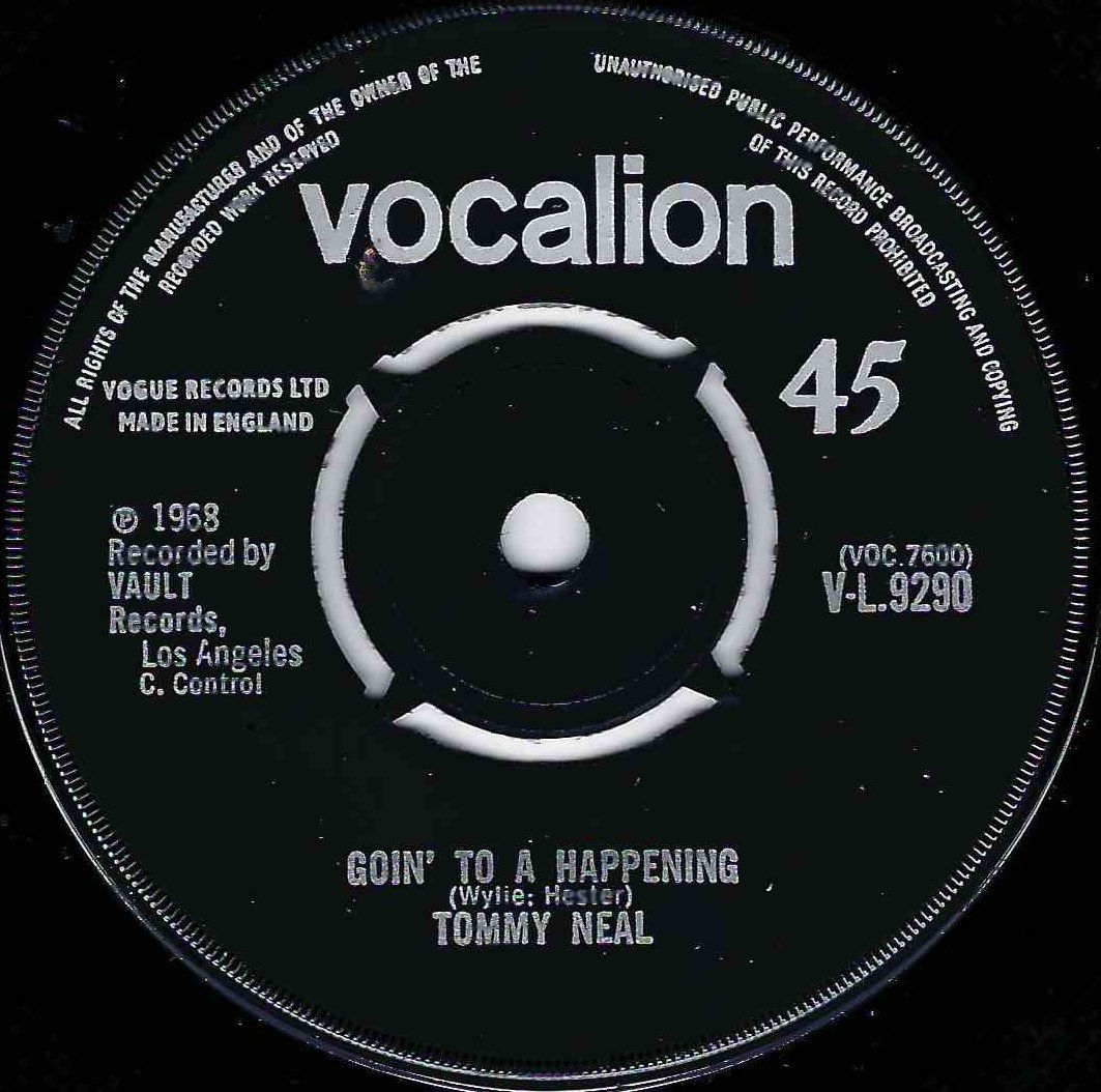 TOMMY NEAL - GOIN' TO A HAPPENING