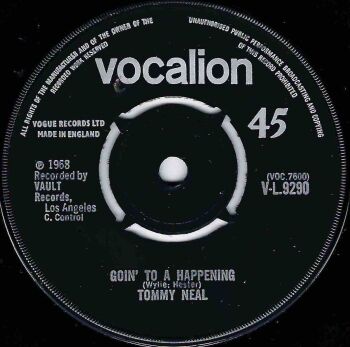 TOMMY NEAL - GOIN' TO A HAPPENING