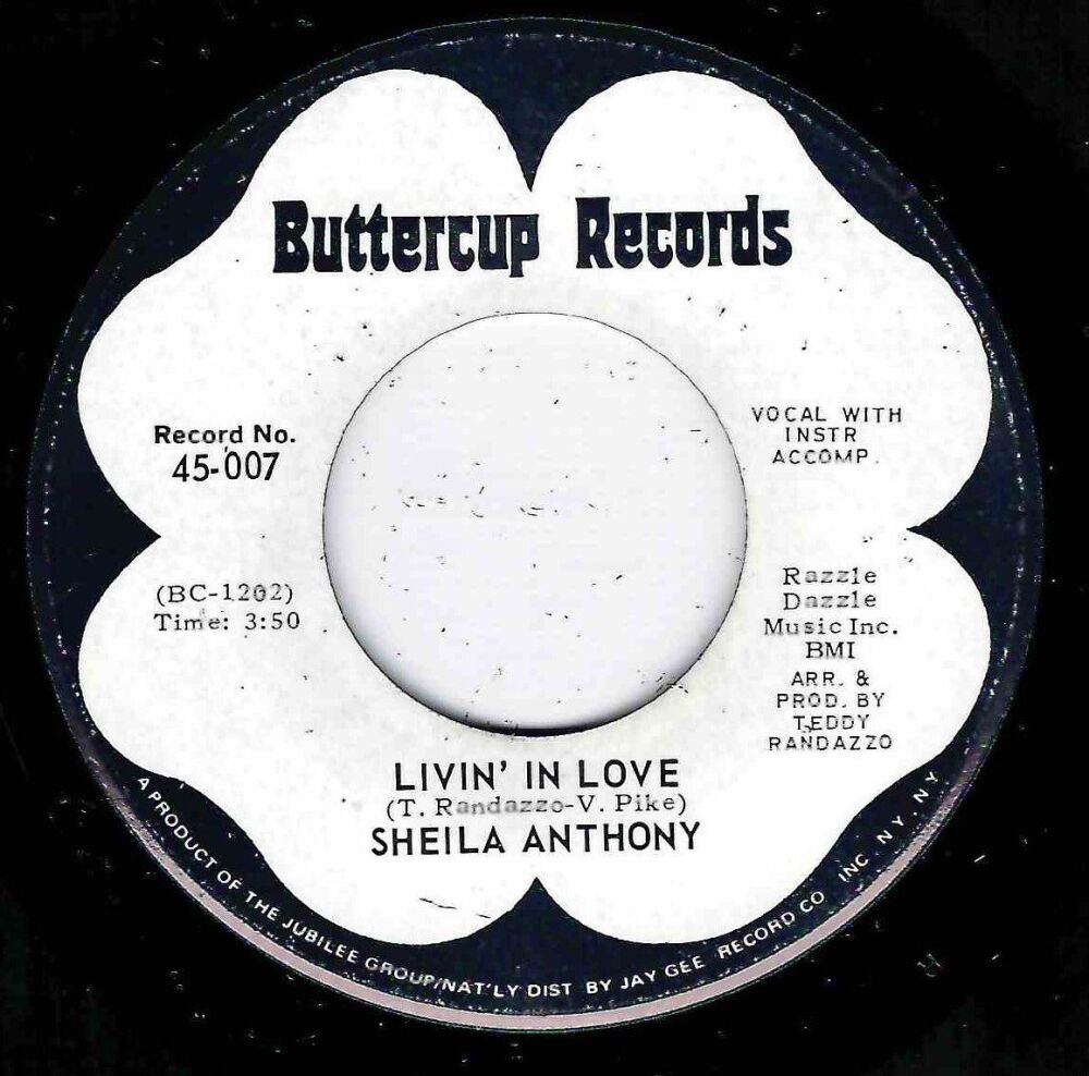 SHEILA ANTHONY - LIVIN' IN LOVE