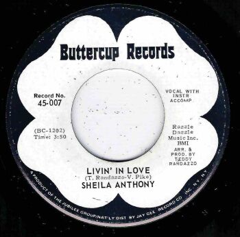 SHEILA ANTHONY - LIVIN' IN LOVE