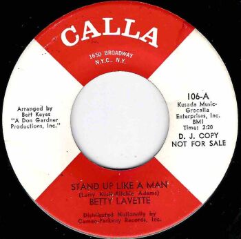 BETTY LAVETTE- STAND UP LIKE A MAN / I'M JUST A FOOL FOR YOU