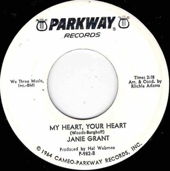 JANIE GRANT - MY HEART, YOUR HEART
