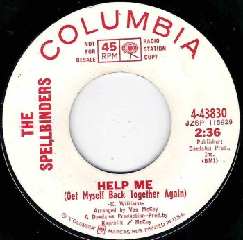 SPELLBINDERS - HELP ME (GET MYSELF BACK TOGETHER AGAIN)