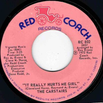 CARSTAIRS - IT REALLY HURTS ME GIRL
