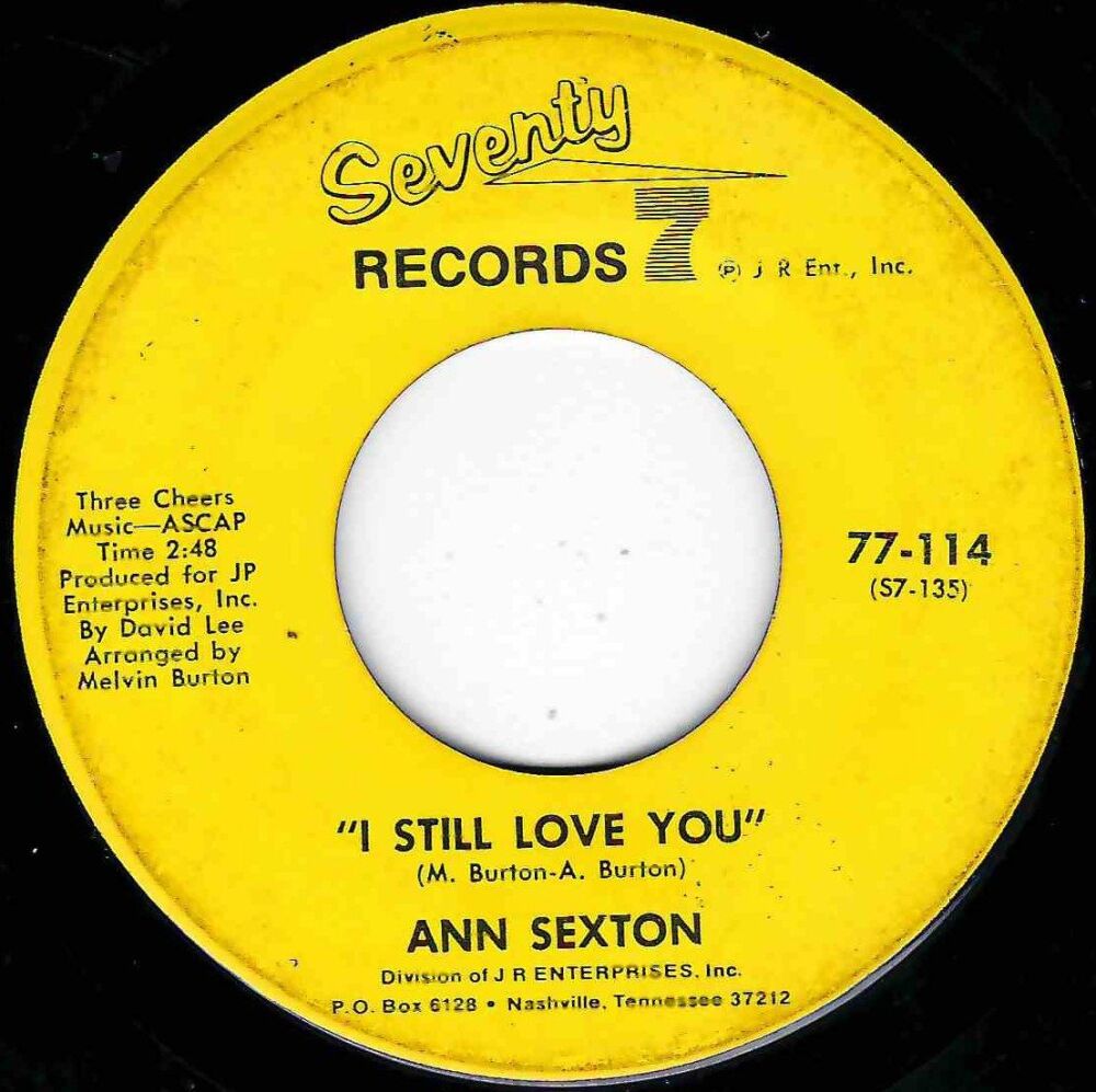 ANN SEXTON - I STILL LOVE YOU
