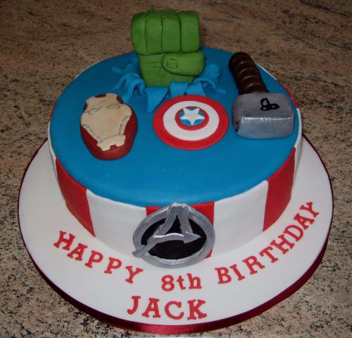 Avengers cake