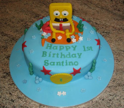 Spongebob cake