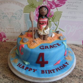 Moana cake