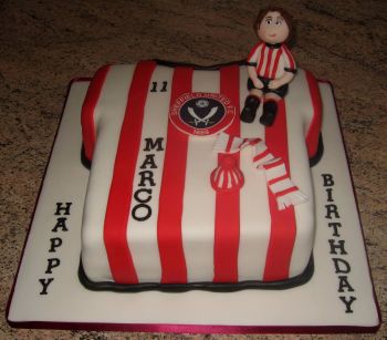 Sheffield United cake