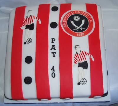 Sheffield united cake