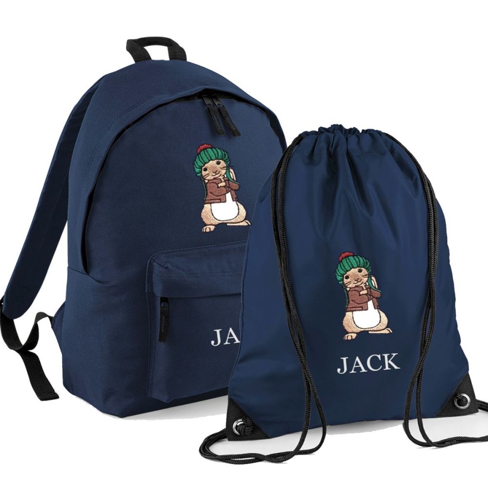 Embroidered 'Benjamin Bunny' Bag