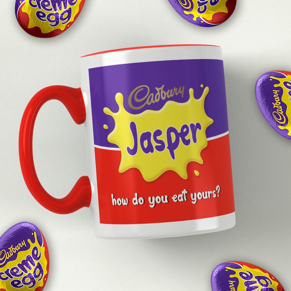 Creme Egg Mug & Chocolate