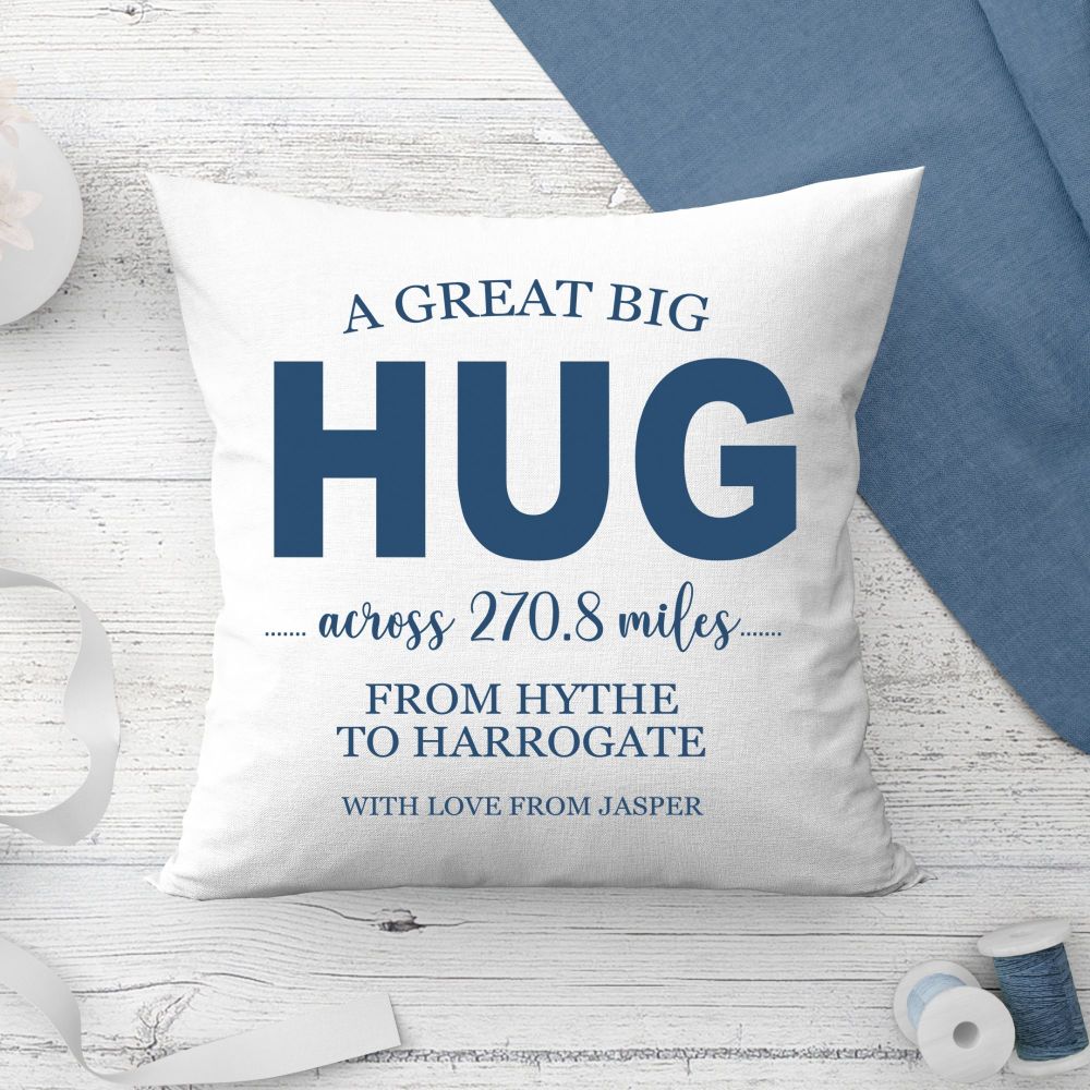 Sending a Hug Cushion Cover