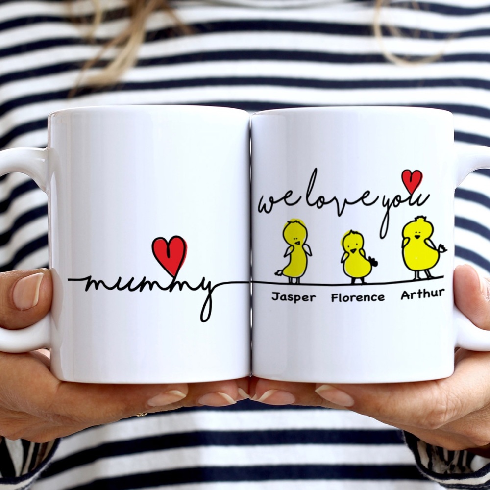 We Love You Doodle Mug