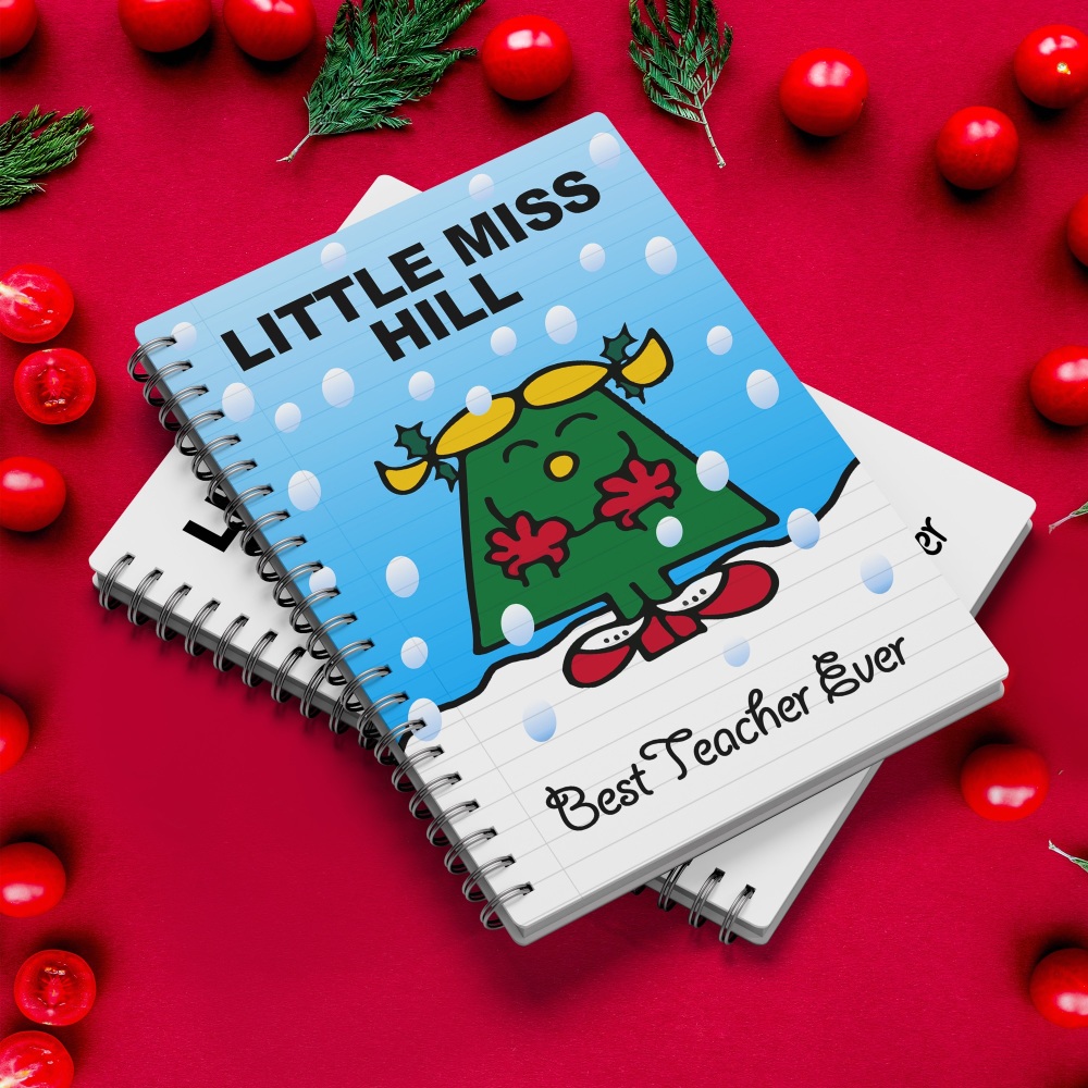 Little Miss Christmas Notepad