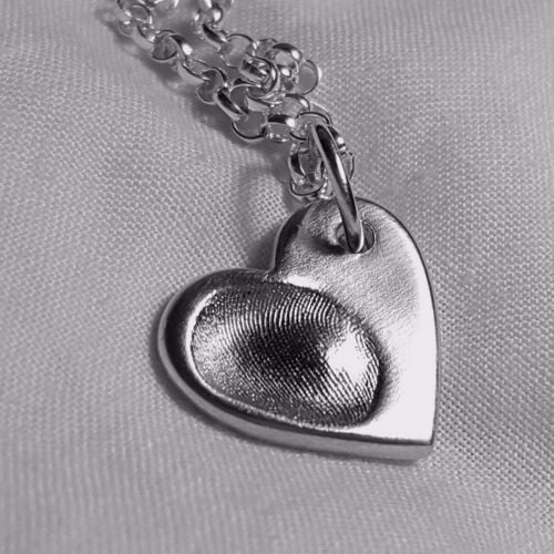 <!-- 001 -->Fingerprint necklace