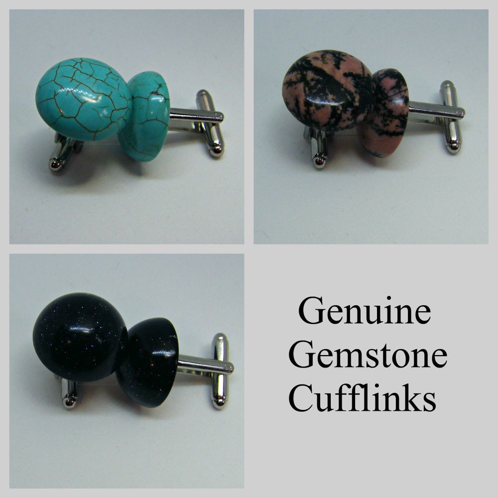 Gemstone Cufflinks