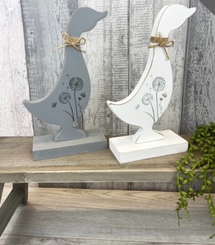 New Product….grey wooden duck block