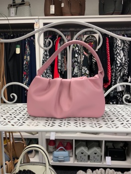 Rose pink handbag