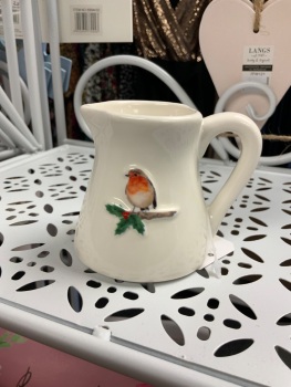 New Product….miniature robin jug