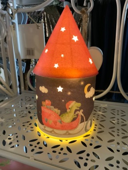 New Product….led light up dinosaur lantern
