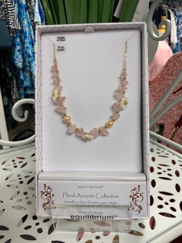New Product….equilibrium floral accents mother of Pearl freshwater Pearl….pink