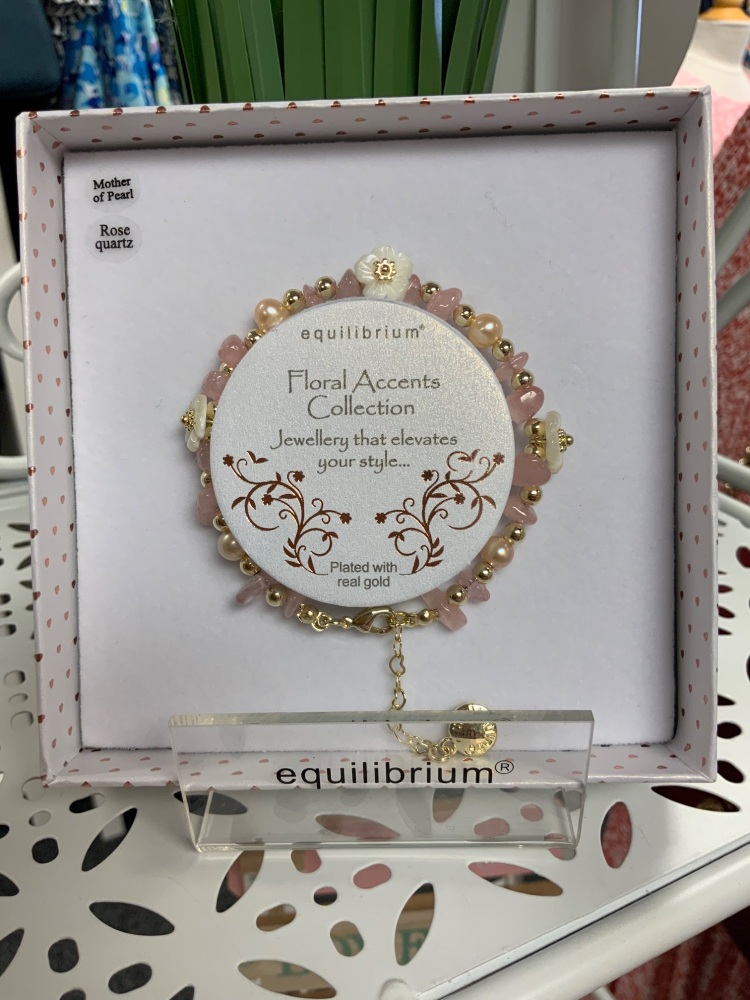 New Product….equilibrium floral accents mother of Pearl freshwater Pearl….p