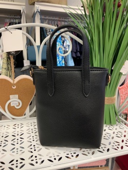 New Product….small black handbag with long strap