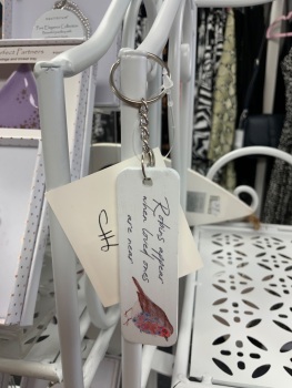 New Product….robin remembrance keyring
